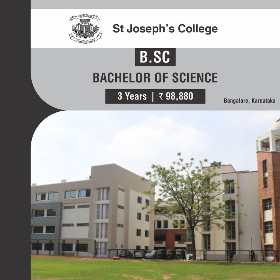 BACHELOR OF SCIENCE [B.SC] (Chemistry) at St Joseph’S College, Bengaluru/Bangalore